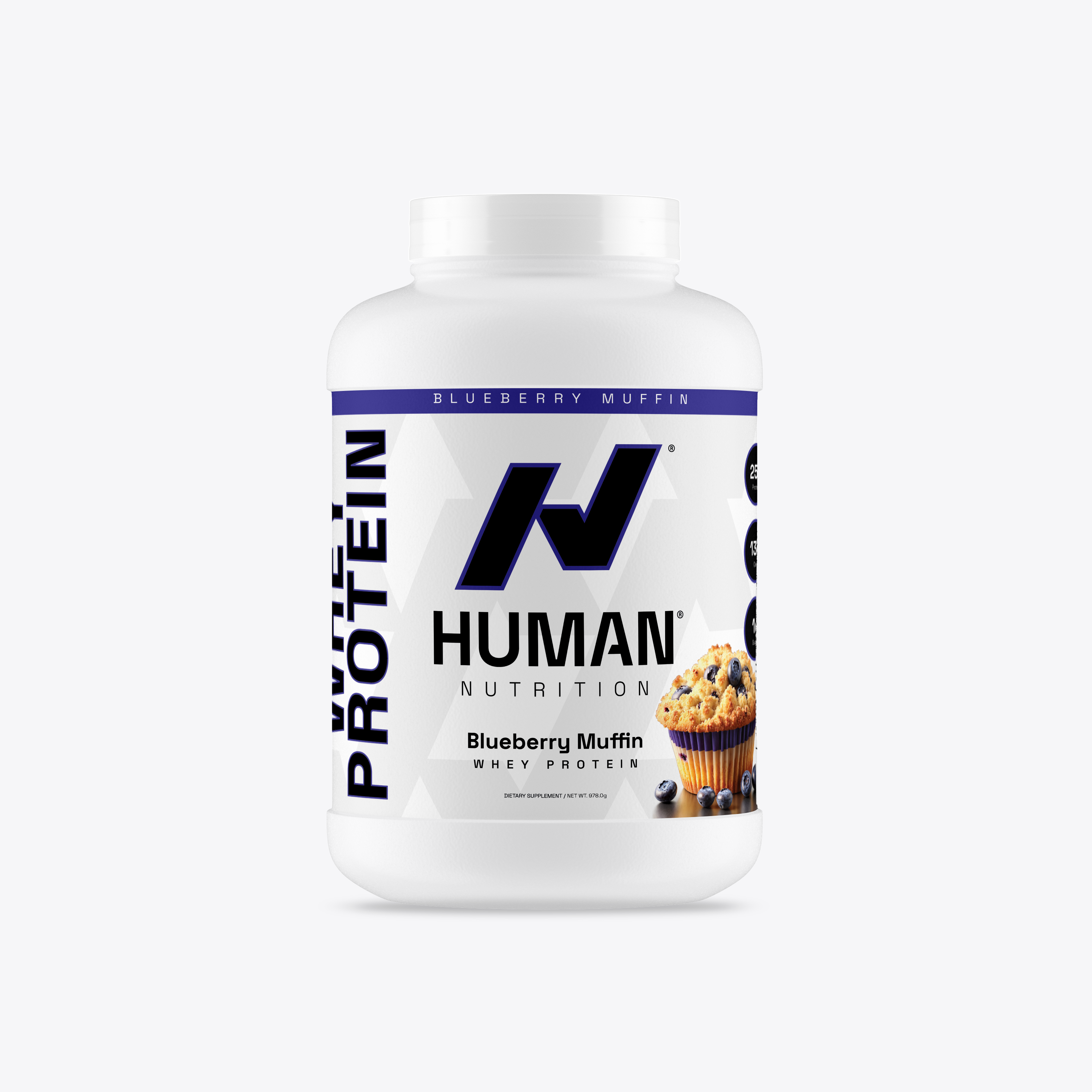 HUMAN Whey Blueberry Muffin – Human Nutrition